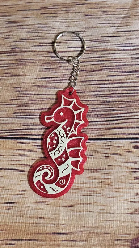 Custom Keychain - Personalized 3D printed keychain